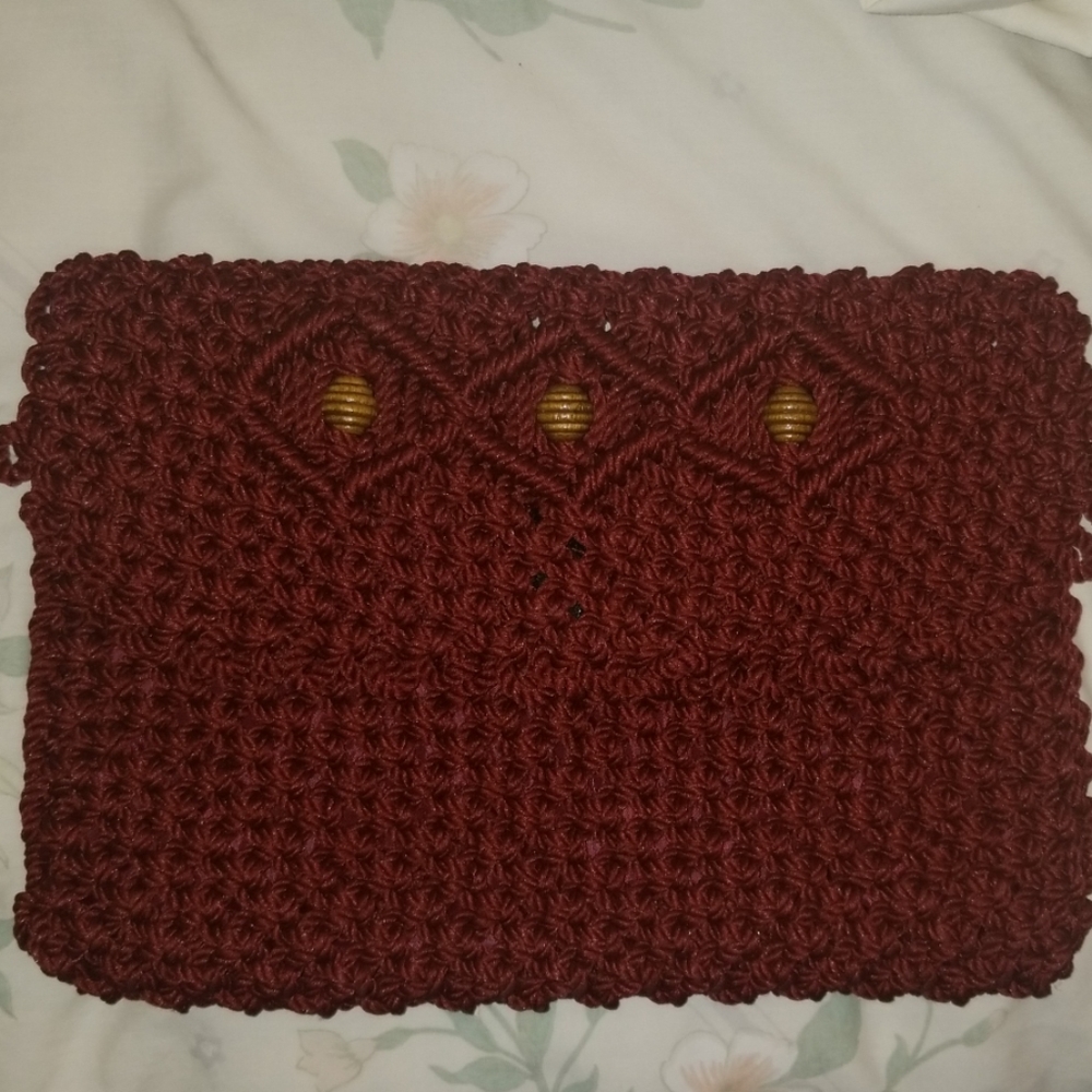 Vintage Macrame purse